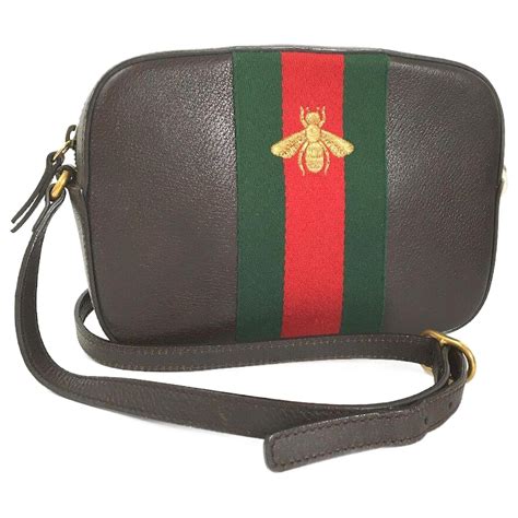 Gucci Webby Bee Crossbody Bag 